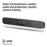 Poly All-in-one 4K video conferentiesysteem 'Studio X30', 120° kijkhoek, 4-voudige zoom, zwart - thumbnail