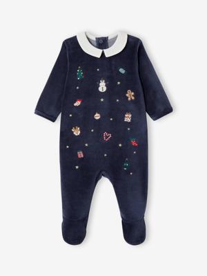 Kerstpyjama voor baby's marineblauw Kerstpyjama voor baby's marineblauw