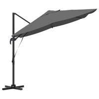 VidaXL Parasol antraciet 351 x 250 x 260 cm polyester en aluminium - thumbnail