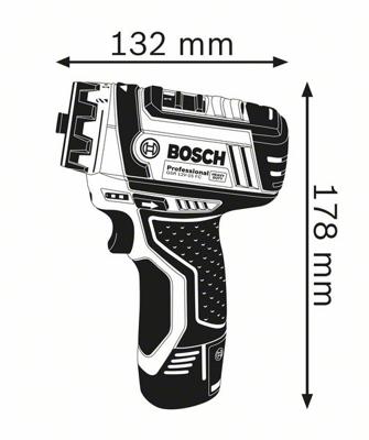 Bosch Accuschroefboormachine GSR 12V-15 FC Professional