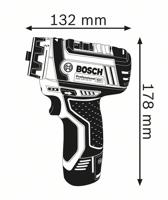 Bosch Blauw gsr 12v-15 flexiclick accuschroefboormachine + gfa 12-x/12-b/12-w in l-boxx (2x 2.0ah accu) - thumbnail