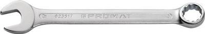 Promat/Tecwerk Ring-steeksleutel | SW 7 mm lengte 110 mm | vorm A | chroom-vanadiumstaal - 4000823507 Promat/Tecwerk Ring-steeksleutel | SW 7 mm lengte 110 mm | vorm A | chroom-vanadiumstaal - 4000823507