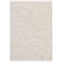 Nuuck Glostrup vloerkleed 160x230 wit naturel - thumbnail