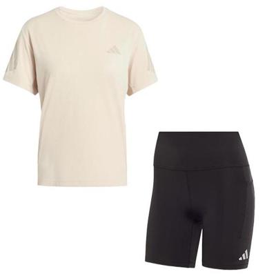 adidas adi365 Shirt 2in1 Short Set Dames
