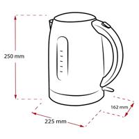 Melitta Prime Aqua Waterkoker 1,7L 2200W RVS/Zwart - thumbnail