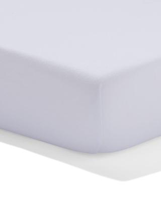 HEMA Topper hoeslaken 160x200cm percale wit (wit)