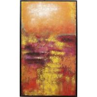 Kare Schilderij Jardin Red 125x215cm - thumbnail