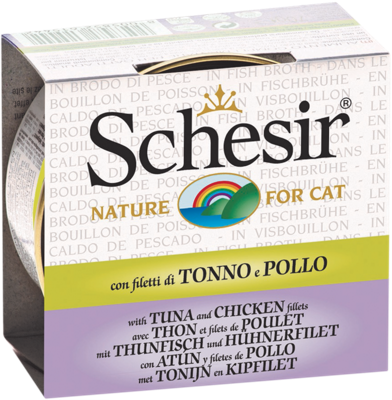 Can broth chicken&prawns 70g Schesir Malanico - Malanico