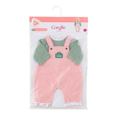 Corolle t-shirt en overall voor babypop, 42cm