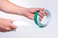 MAUL metaalband Standaard lijst zelfklevend, ft 5m x 35mm, wit - thumbnail