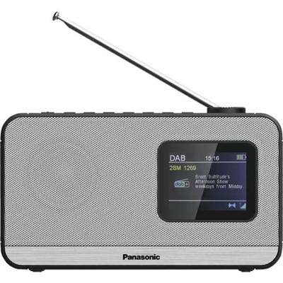 Panasonic RF-D15EG-K Radio Zilver/Zwart Panasonic RF-D15EG-K Radio Zilver/Zwart