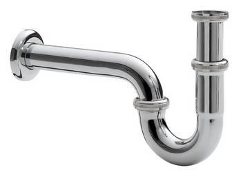 Buissifon Wiesbaden rond incl rozet. chroom Buissifon Wiesbaden rond incl rozet. chroom