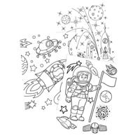 Kleurboek haza sense universum - thumbnail