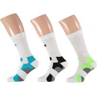 Xtreme Fietssokken Crew 3-pack Multi White-35/38 - thumbnail