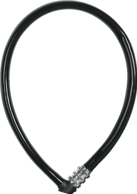 Abus kabelslot 3406c/55 zwart