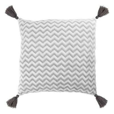 Kussen Zig-zag (40 X 40 cm) 119635 Kleur Marineblauw