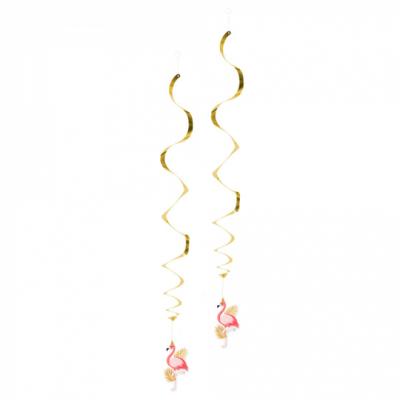 Hangdecoratie Flamingo goud roze Hangdecoratie Flamingo goud roze