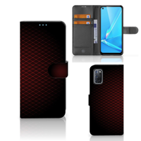 OPPO A72 | OPPO A52 | Telefoon Hoesje | Geruit Rood - thumbnail