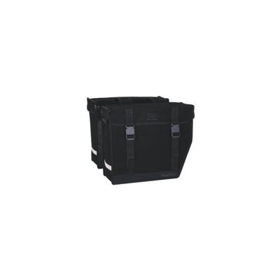 Canvas Fietstas Led 41,5 Liter Zwart Canvas Fietstas Led 41,5 Liter Zwart