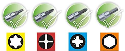 CON:P Set Dopsleutels 1/4 27Dlg - B20796 CON:P Set Dopsleutels 1/4 27Dlg - B20796