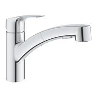 GROHE Eurosmart Keukenkraan - laag - uittrekbare uitloop - chroom 30305001 - thumbnail