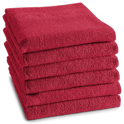 DDDDD DDDDD keukendoek logo 50x55cm red