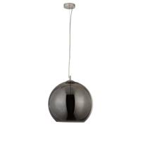 Searchlight HanglampBalls Ø 35cm chroom met smoke glas - 1635SM - thumbnail
