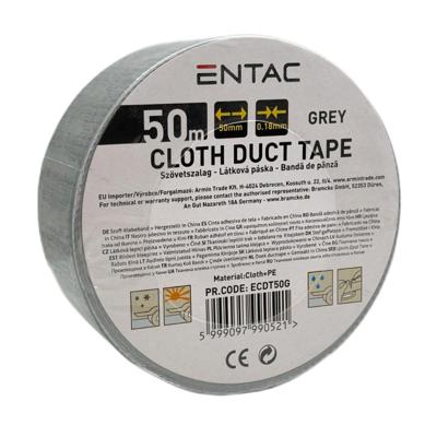 Entac Reparatietape 50mm rol 50m grijs - 4139554 Entac Reparatietape 50mm rol 50m grijs - 4139554