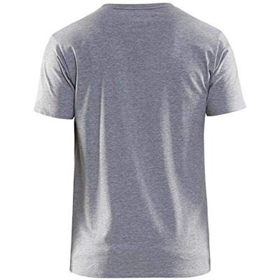 Blåkläder T-Shirt slim fit 35331059 | Grijs Mêlee | Maat L - 7330509602058