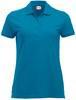 Clique 028246 Classic Marion S/S - Turquoise - XS Clique 028246 Classic Marion S/S - Turquoise - XS