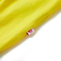 Kindershirt 92 geel - thumbnail