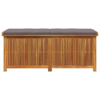 Kussenbox voor buiten 150x50x60,5 cm massief acaciahout - thumbnail