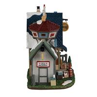 Lemax the happy brooder & dairy shop verlicht kersthuisje Harvest Crossing 2022 - thumbnail