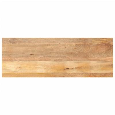 Tafelblad rechthoekig 140x60x3,8 cm massief mangohout