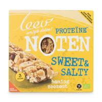 Leev Bio notenreep honing zeezout (120 gr) - thumbnail