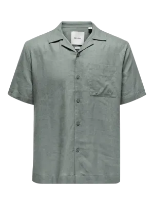 Only & Sons Laurence Linnen Resort Shirt