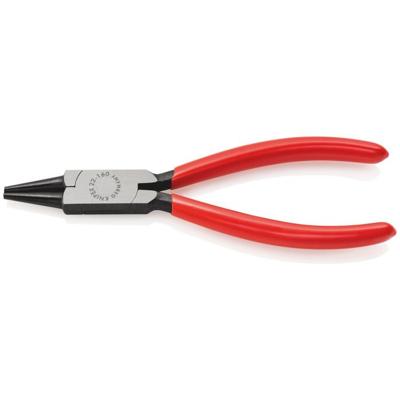 Knipex Rondbuigtang zwart geatramenteerd met kunststof bekleed 160 mm - 2201160
