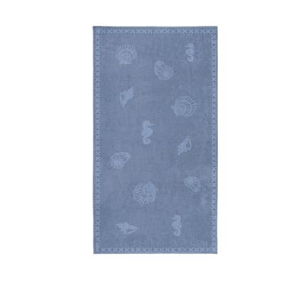 Seahorse Strandlaken Shells Jeans 100x200