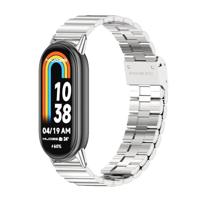 Stalen band - Zilver - Xiaomi Smart Band 8 / 9 / 10 - thumbnail