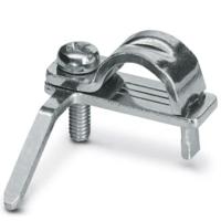 Phoenix Contact ME-SAS MINI 2200456 Schermaansluitklem Zilver 10 stuk(s) - thumbnail