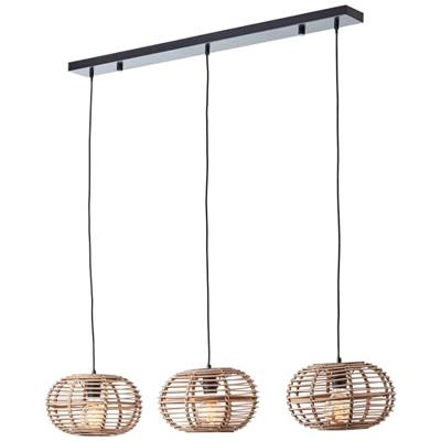 Brilliant Rotan eettafel hanglampWoodball - 99884/06