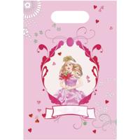 Haza Witbaard Uitdeelzakjes prinses, 8st. - thumbnail