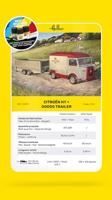 Heller 52331 STARTER KIT Citroen HY + Goods Trailer Bouwpakket Schaal 1:24 - thumbnail