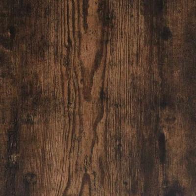 Bureau met lade 115x50x75 cm bewerkt hout gerookt eikenkleurig