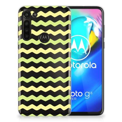 Motorola Moto G8 Power | TPU bumper | Waves Yellow