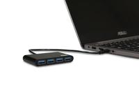 PORT Designs 900123 USB-C (USB 3.2 Gen 2) multiport hub 4 poorten Zwart - thumbnail