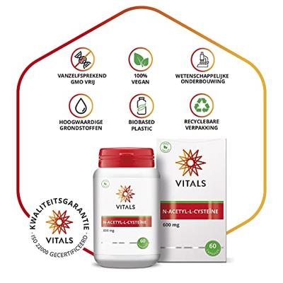 Vitals N-acetyl-L-cysteïne (NAC) Capsules - thumbnail