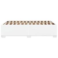 Bedframe zonder matras 120x190 cm kunstleer wit - thumbnail