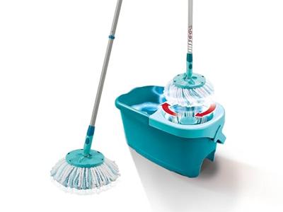 Leifheit 52101 Clean Twist Disc Mop Ergo Set Blauw - thumbnail