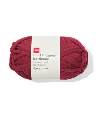 HEMA Rond lintgaren 100g 45m oudroze